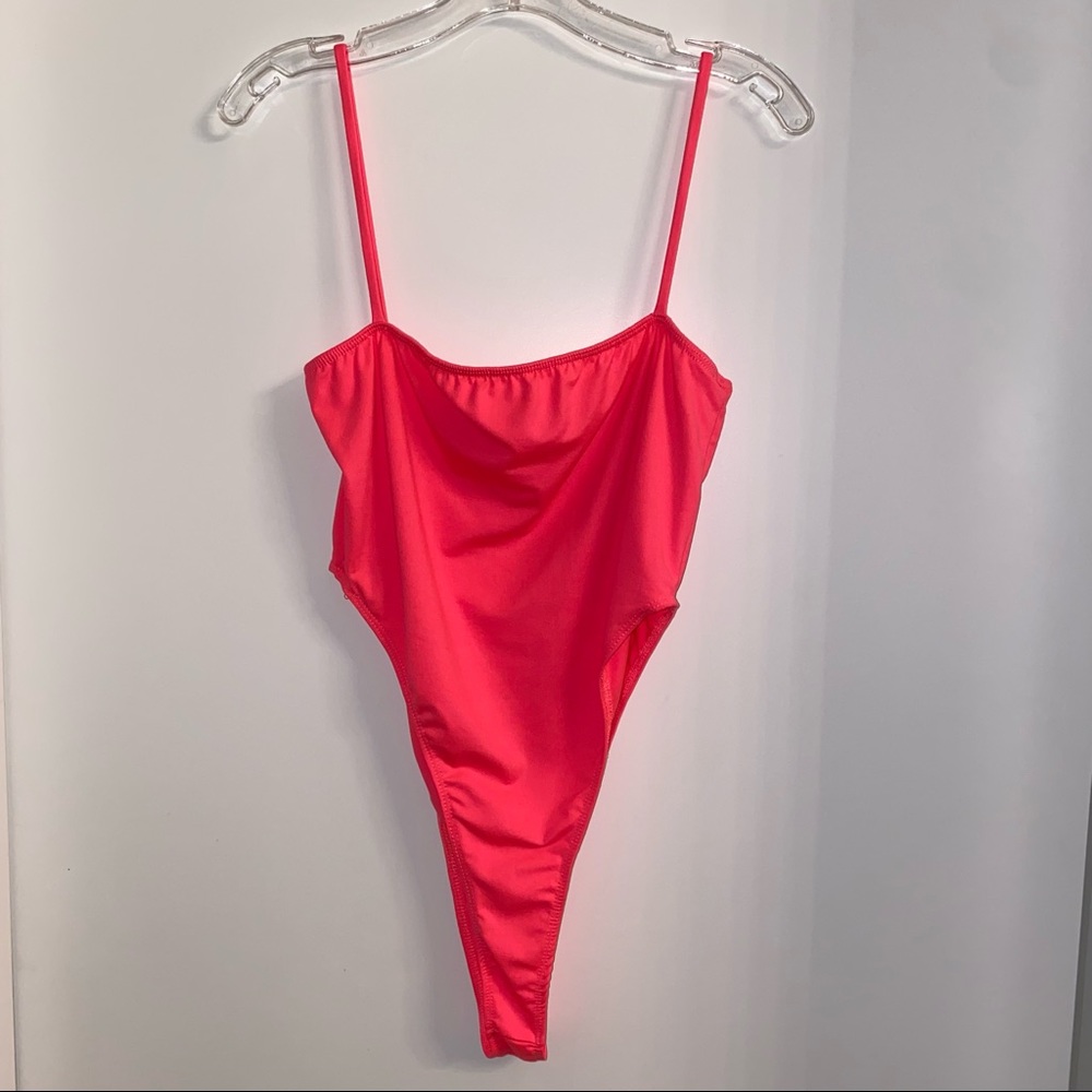 Neon Pink Bodysuit